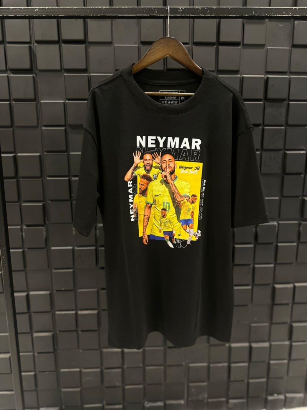 CAMISA OVERSIZED SUEDINE | NEYMAR JR