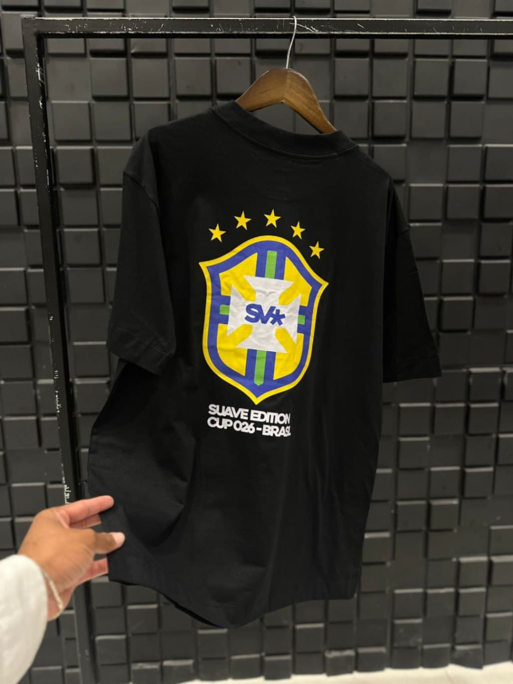 CAMISA OVERSIZED SUAVE BRASIL