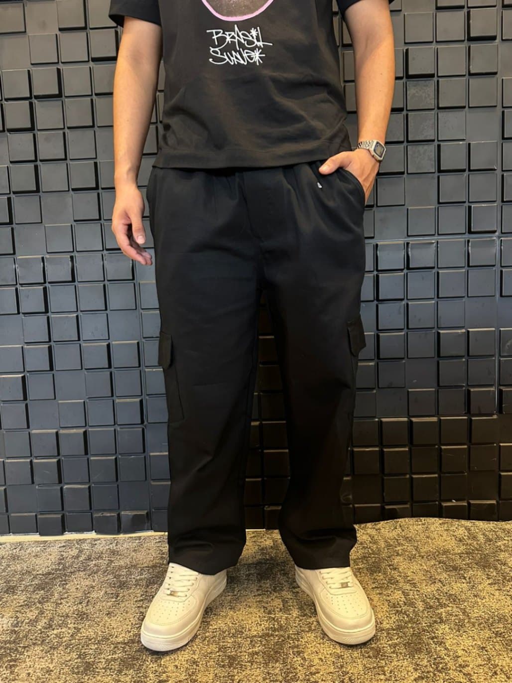 CALÇA BAGGY