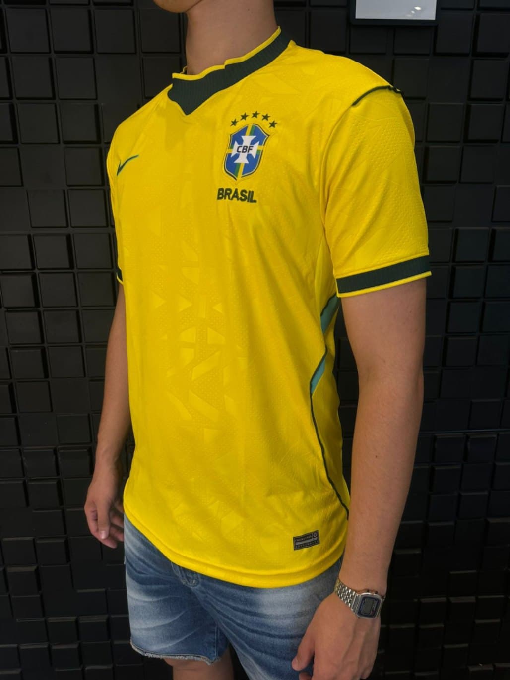 CAMISA SELEÇÃO BRASILEIRA AMARELA 2026 - NACIONAL